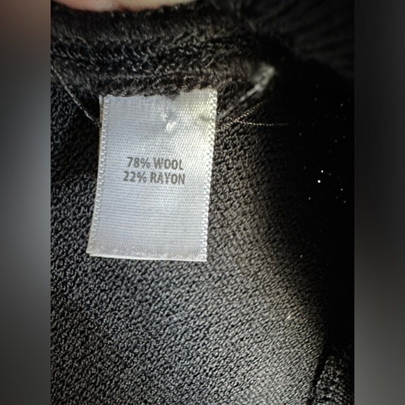 St John Santana Knit Black Dress - Picture 11 of 14